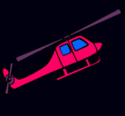 Dibujo Helicóptero de juguete pintado por rebca