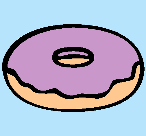 Dibujo Donuts pintado por zyanya