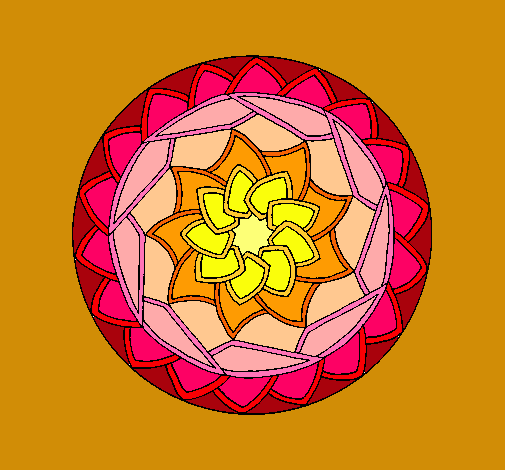 Dibujo Mandala 1 pintado por IvaniTToh 