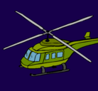 Dibujo Helicóptero  pintado por rodrigo