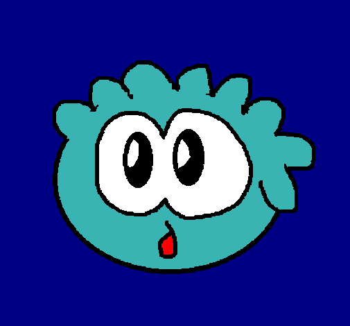 Dibujo Puffle 2 pintado por Jdibus