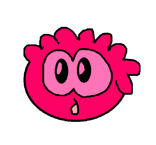 Dibujo Puffle 2 pintado por alexsandra