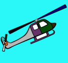 Dibujo Helicóptero de juguete pintado por ander