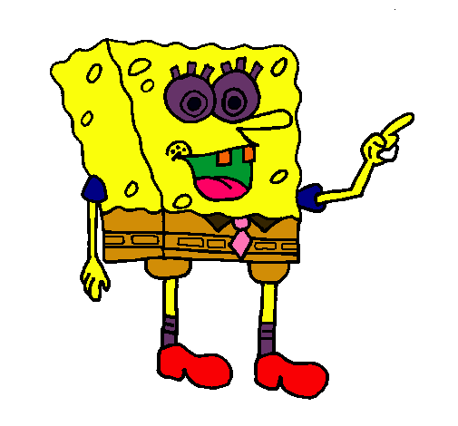 Dibujo Bob Esponja pintado por yaya2005