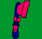 Dibujo Cepillo de dientes pintado por mareyli
