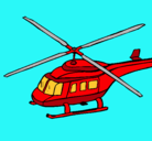Dibujo Helicóptero  pintado por angel