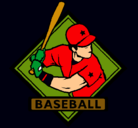 Dibujo Logo de béisbol pintado por omar