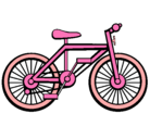 Dibujo Bicicleta pintado por uceda
