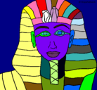 Dibujo Tutankamon pintado por cctct5xrzwe