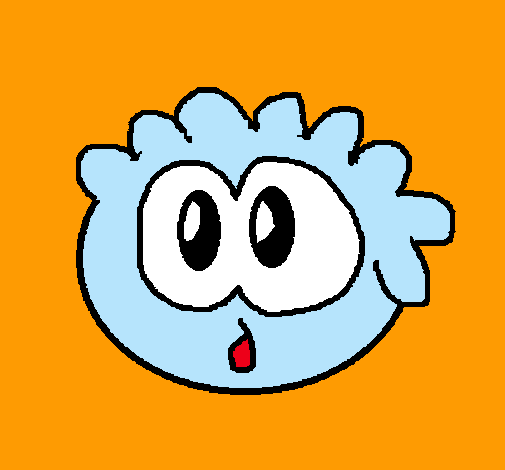 Dibujo Puffle 2 pintado por 9andres9