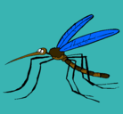 Dibujo Mosquito pintado por juanma