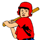 Dibujo Niño bateador pintado por avatar