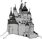 Dibujo Castillo medieval pintado por Kirmachio