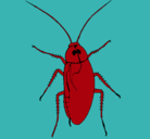 Dibujo Cucaracha grande pintado por juanma