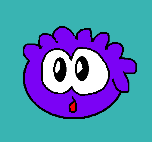 Dibujo Puffle 2 pintado por Natachi