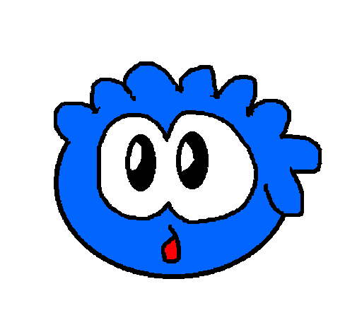 Dibujo Puffle 2 pintado por omar