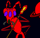 Dibujo Hormiga alienigena pintado por elyam