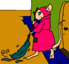 Dibujo La ratita presumida 1 pintado por ANDREAY