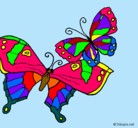 Dibujo Mariposas pintado por canecorso5