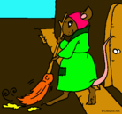 Dibujo La ratita presumida 1 pintado por jacob 