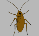 Dibujo Cucaracha grande pintado por leonardo