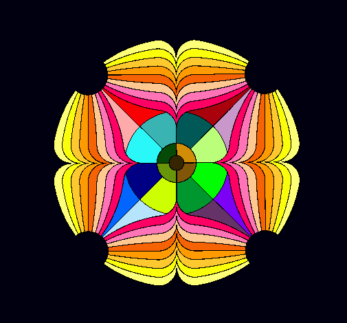 Dibujo Mandala 16 pintado por esteban1