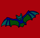 Dibujo Murciélago volando pintado por IVAN05