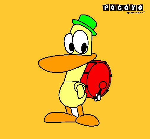 Dibujo Pato pintado por solcito_11