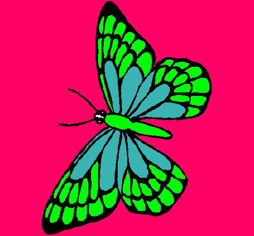 Dibujo Mariposa pintado por razzi16