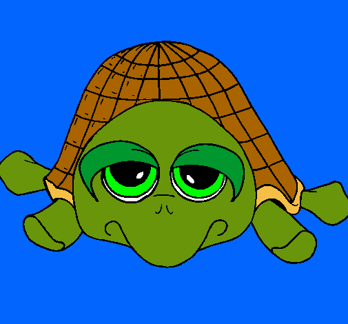 Dibujo Tortuga pintado por siiliii