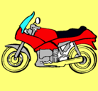 Dibujo Motocicleta pintado por darien