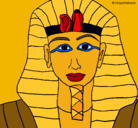 Dibujo Tutankamon pintado por juan00