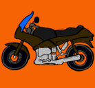 Dibujo Motocicleta pintado por steven