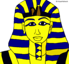 Dibujo Tutankamon pintado por tuankamon