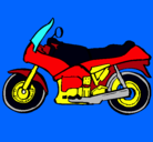 Dibujo Motocicleta pintado por wbbiw