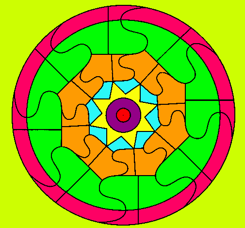 Dibujo Mandala 31 pintado por marrius