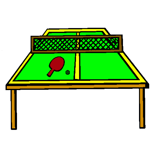 Dibujo Tenis de mesa pintado por Pilarr