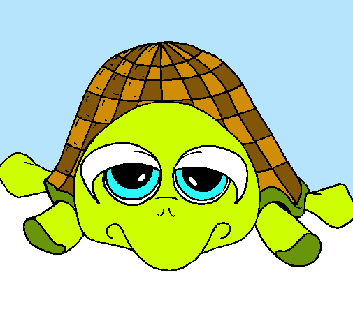 Dibujo Tortuga pintado por lore