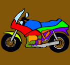 Dibujo Motocicleta pintado por elyunior7