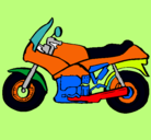 Dibujo Motocicleta pintado por marc
