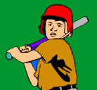 Dibujo Niño bateador pintado por ferxius