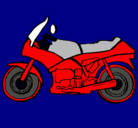 Dibujo Motocicleta pintado por amaury