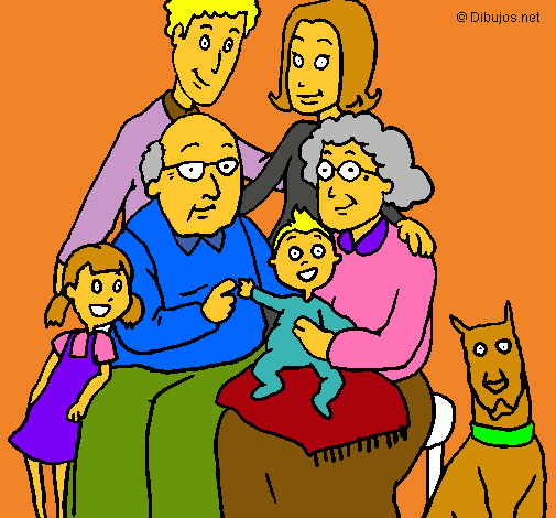 Dibujo Familia pintado por Mike_14mg