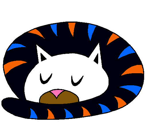 Dibujo Gato durmiendo pintado por Neiwok