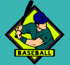 Dibujo Logo de béisbol pintado por jaimekooo