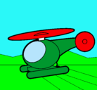 Dibujo Helicóptero pequeño pintado por kmlj