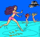 Dibujo Barbie de regreso a la playa pintado por LEIRENAZA