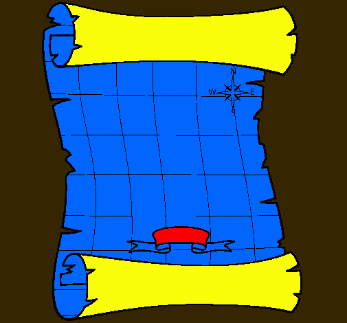 Dibujo Mapa pintado por adri901