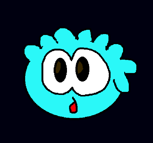 Dibujo Puffle 2 pintado por toty