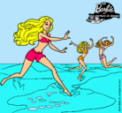 Dibujo Barbie de regreso a la playa pintado por Patia